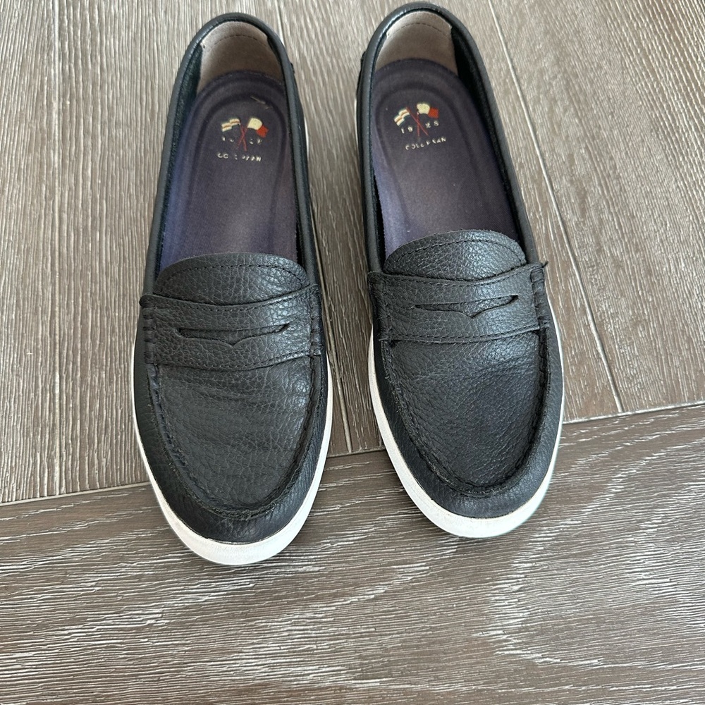 Cole Haan Nantucket Penny Loafer with White Soles